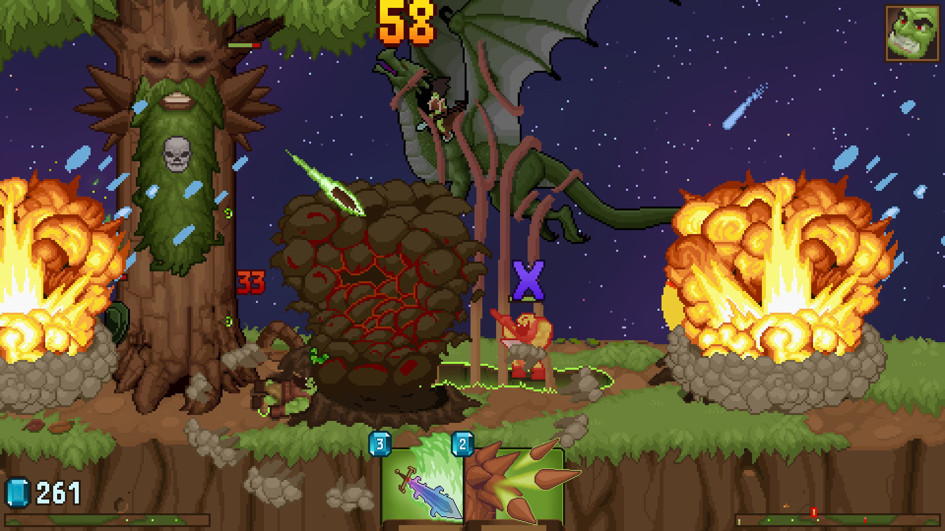 Meteor Storm Card