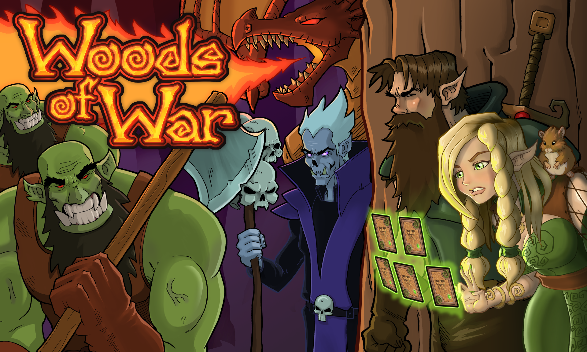 Woods of War Logo